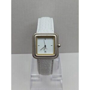Womens Michael Graves  MG5017 Square Quartz Watch Date 100 Ft New Battery